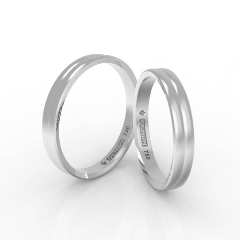 Zelig Tríto - Anillos De Matrimonio Oro 18K - Ochun Joyeros - Ochun Joyeros